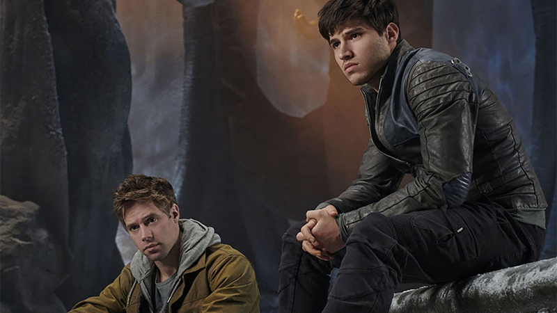 Cuffe’s Seg-El joined by Shaun Sipos as Krypton’s new take on DC hero Adam Strange.